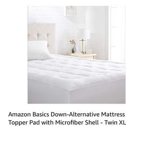 Twin XL mattress pad . It’s very soft